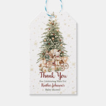 Boho Neutral Weihnachtsdusche