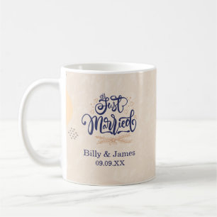 Boho Neutrale Ästhetik Hochzeit Kaffeetasse 