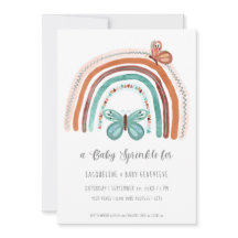 Boho Neutraler Regenbogen Terracotta Aquamarin Sun