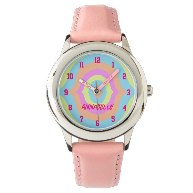 Boho Niedlich Girl Armbanduhr (Vorderseite)