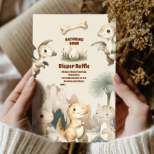 Boho Niedlich Hatching Bald Diapper Raffle Umschli