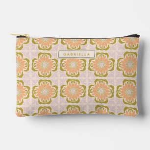 Boho Nouveau Fliese Lavendel Brautjungfer Personal Zubehörtasche