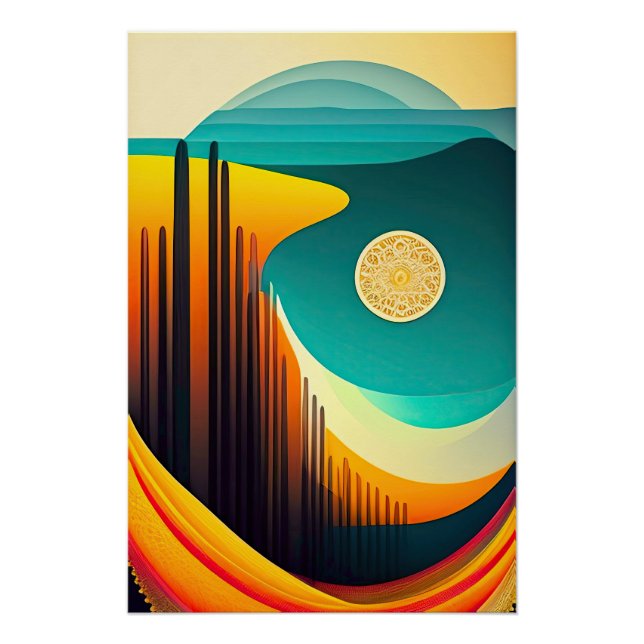 BOHO NOUVEAU POSTER (Vorderseite)