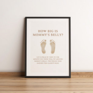 Boho-Nursery-Chic-Baby-Shower-How-Big-Spiel Poster