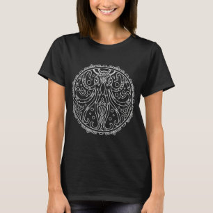 Boho Octopus Sea Life Mandala Hippy Bohemisch Spir T-Shirt
