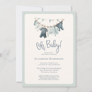 Boho Oh Baby Boy Kleidung Kleidung Kleidung Baby D Einladung