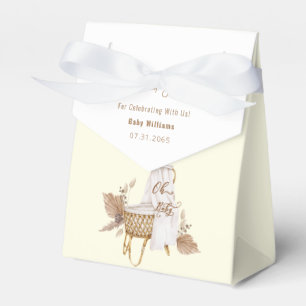 Boho Oh Baby Gelbe Wiege Baby Shower Geschenkschachtel