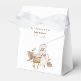 Boho Oh Baby Neutral Bassinet Baby Dusche Geschenkschachtel