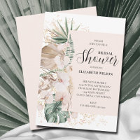 Boho Orchids Palms Brautparty