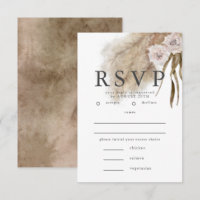 Boho Pampas Grass UAWG mit Wahlmöglichkeiten