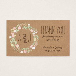 Boho Pastel Floral Wreath Russe Mariage