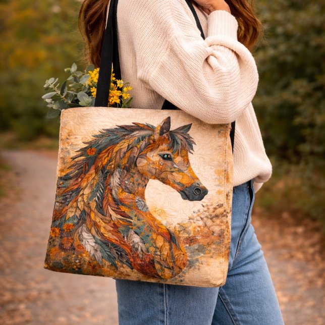 Boho-Patchwork-Volkskunst Western Tasche (Von Creator hochgeladen)