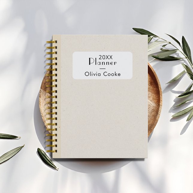Boho Personalisierter Jahresplanner mit Individuel Planer (Boho Personalized Yearly Planner With Custom Name)