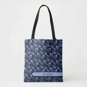 Boho-Pfauenfeder-Tasche Tasche
