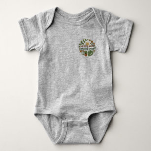 Boho-Pflanzenmutter, die Kreisläufe durchbricht, p Baby Strampler