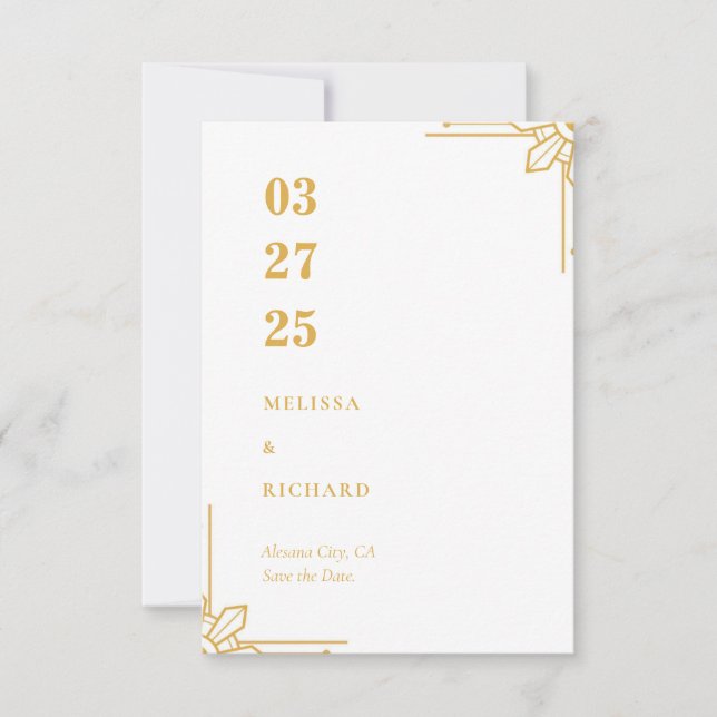 Boho Philippines Sun Wedding Save the Date Card (Vorderseite)