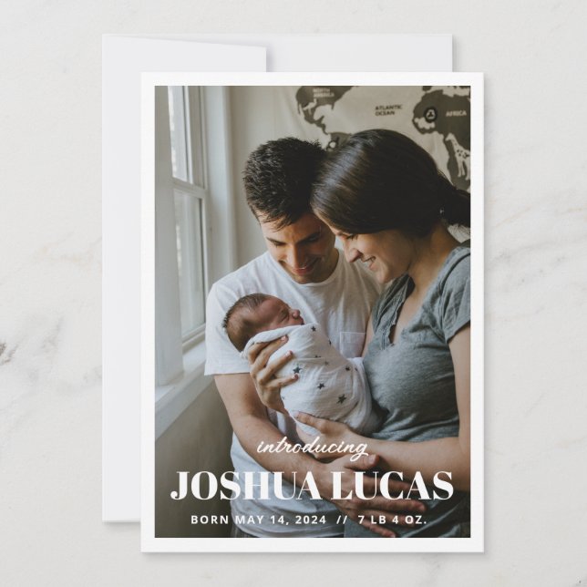 Boho Photo Wedding Enregistrer la carte Date (Devant)