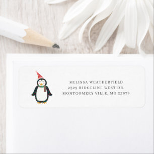 Boho-Pinguin-Chic-Urlaub-Rücksendeadresse