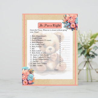 Boho Pink Bear Baby Price ist das richtige Spiel