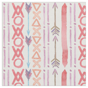 Boho Pink Bold Stoff