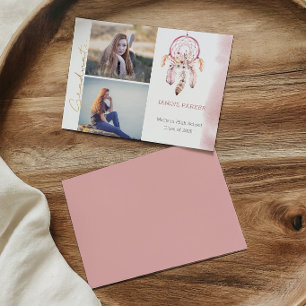 Boho Pink Dream Catcher Füge deine Fotos hinzu Abs Ankündigung