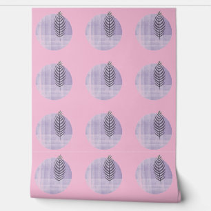 BOHO PINK FLORAL WALLPAPIER TAPETE