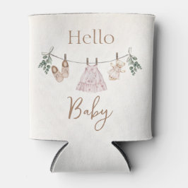 Boho pink Girl Baby Clothes Dosenkühler