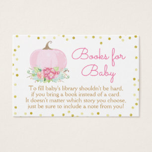 Boho Pink Pumpkin Baby Dusche Bringen Sie eine Boo