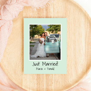 Boho Pink und Gold Federn Gerade Verheiratet