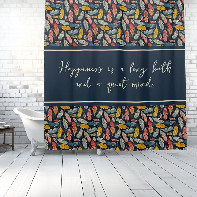 Boho Plantée Douche Mind Mind Rideau (Créateur téléchargé)