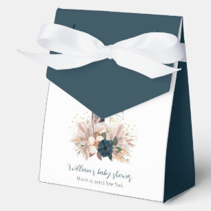 Boho Poppin Champagne Flaschen Babydusche Geschenkschachtel