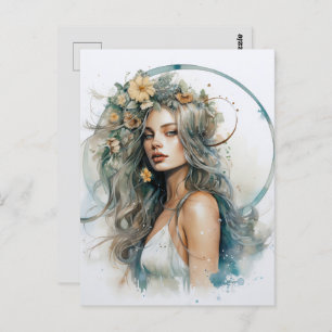 Boho Postkarte