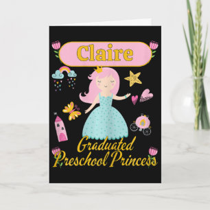 Boho Prinzessin Claire 2026 Personalisierter Vorsc Karte