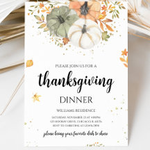 Boho Pumpkin Erntedank Dinner