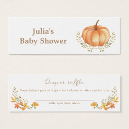 Boho Pumpkin Herbst Herbst Kinderdusche Windeln Ra
