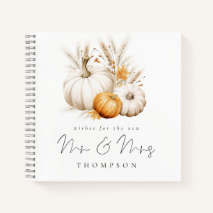 Boho Pumpkins wünscht sich neuen Mr. Guest Book Notizbuch