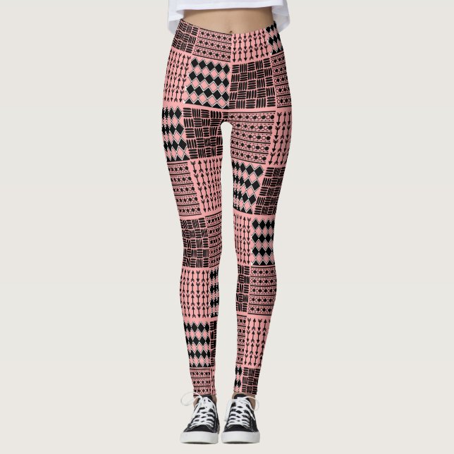 Boho Quilt Leggings (Vorderseite)