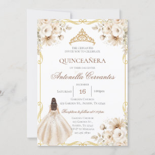 Boho Quinceanera Einladung
