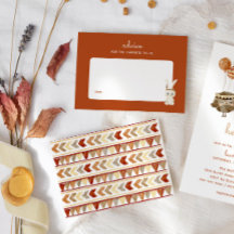 Boho Rabbit Navajo Kinderdusche Kinderbetreuung