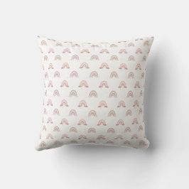 Boho Rainbow Baby Design Burp Clots Kissen