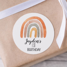 Boho Rainbow Birthday