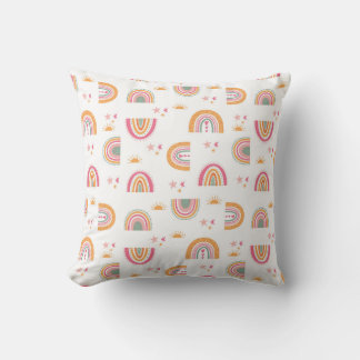 Boho Rainbow Delight Kissen