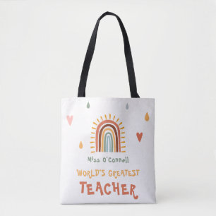 Boho Rainbow, der weltweit größte Lehrer Tasche