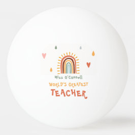 Boho Rainbow, der weltweit größte Lehrer Tischtennisball
