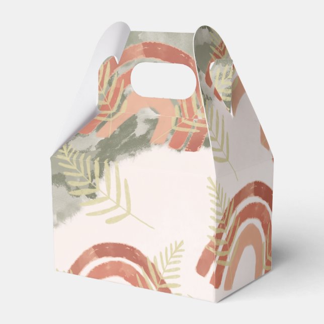 Boho Rainbow Geschenkschachtel (Rückseite)