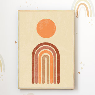 Boho Rainbow Kinderzimmer Print Kids Room Poster D