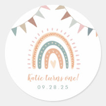 Boho Rainbow Pastel Fiesta