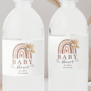 Boho Rainbow Theme Neutrale Babydusche für Gesch