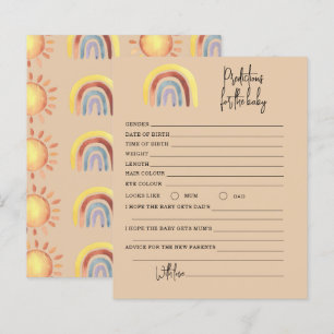 Boho Rainbow-Vorhersagen und Ratgeberspiel