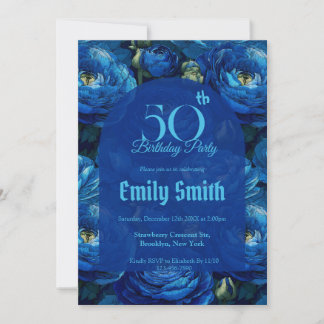 Boho Ranunculus Aesthetic 5Th Birthday Einladung